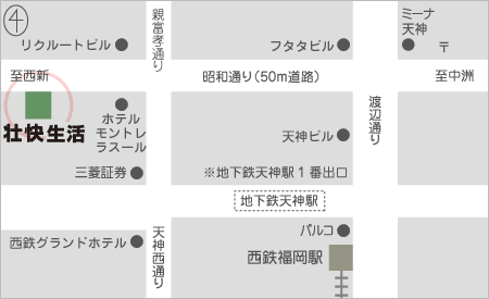 福岡店地図