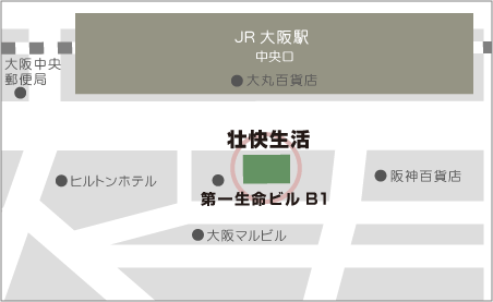 大阪駅前店地図