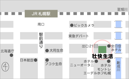 札幌店地図